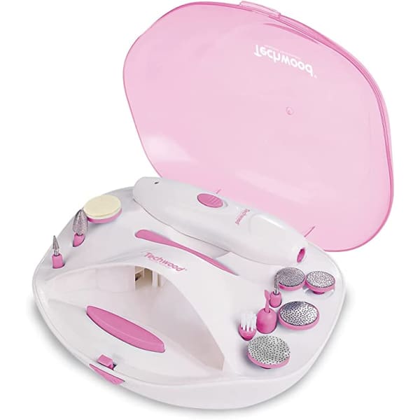 Coffret Manicure pédicure TECHWOOD Blanc & Rose (TMA-88) Coffret Manicure pédicure TECHWOOD Blanc & Rose (TMA-88)